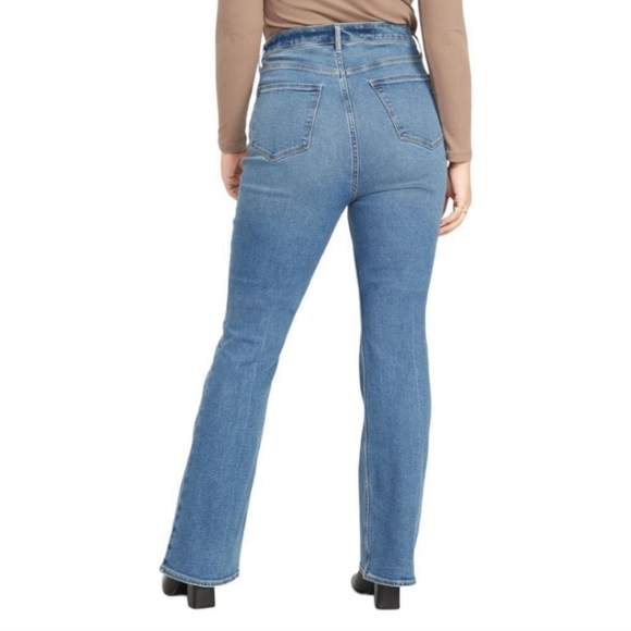 NWT OLD NAVY 'HIGHER HIGH RISE' FLARE JEANS - Picture 11 of 11